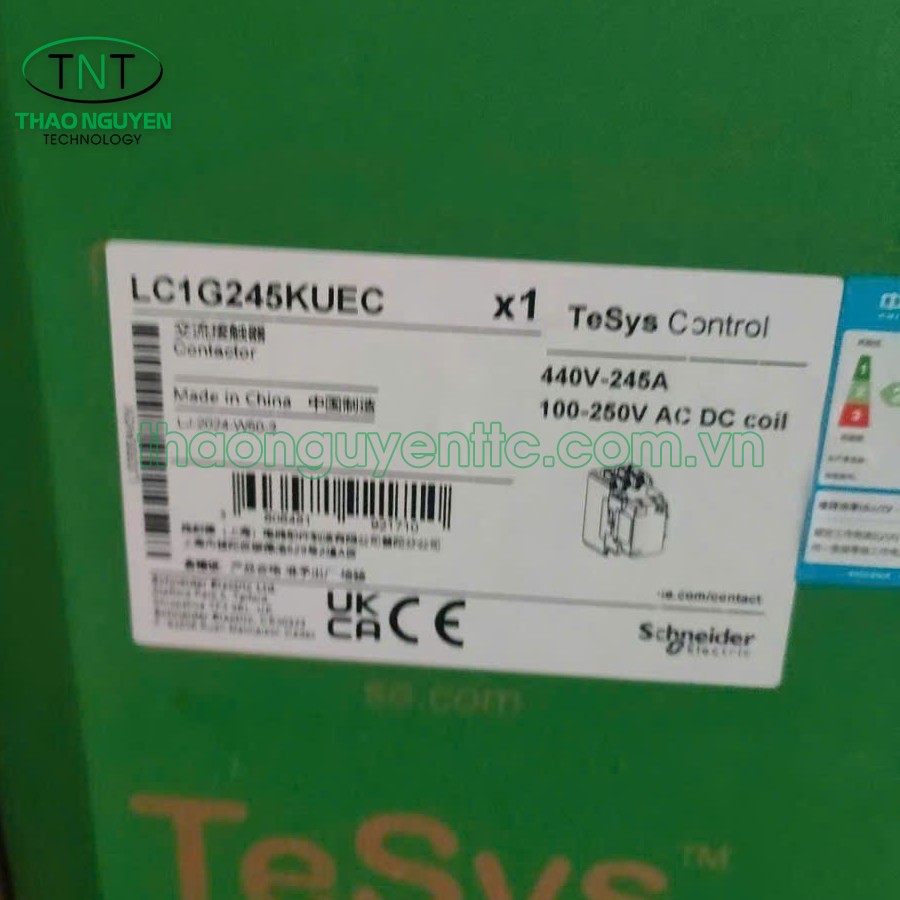 Khởi Động Từ LC1G245KUEC 1 Khởi Động Từ LC1G245KUEC