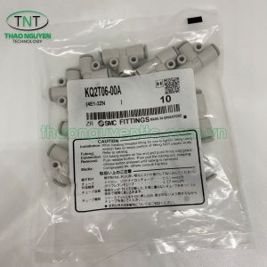 Đầu Nối Khí Chữ T KQ2T06-00A SMC